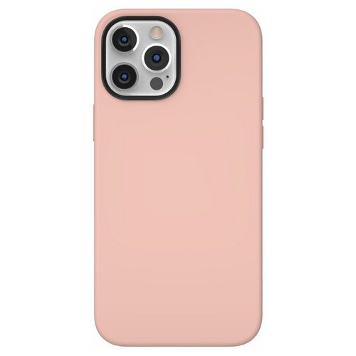 Чохол із підтримкою MagSafe Switcheasy MagSkin рожевий для iPhone 12/12 Pro фото №1