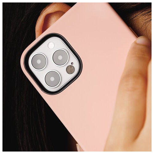 Чохол із підтримкою MagSafe Switcheasy MagSkin рожевий для iPhone 12/12 Pro фото №9