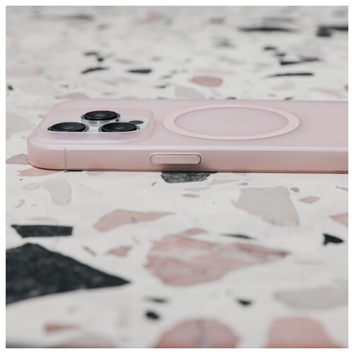 Напівпрозорий чохол Switcheasy Gravity M рожевий для iPhone 14 Pro Max (SPH67P022TP22) фото №6