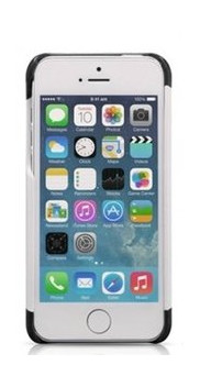 Чохол iCarer для iPhone 5/5S Colorblock Black/White back cover (RIP518) фото №1