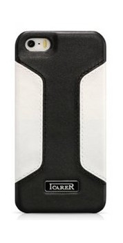 Чохол iCarer для iPhone 5/5S Colorblock Black/White back cover (RIP518) фото №5