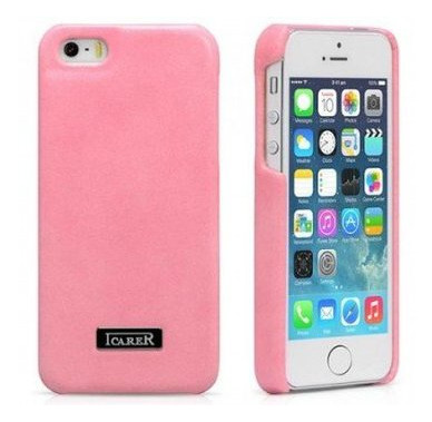 Чохол iCarer для iPhone 5/5S Luxury Pink back cover (RIP516) фото №1