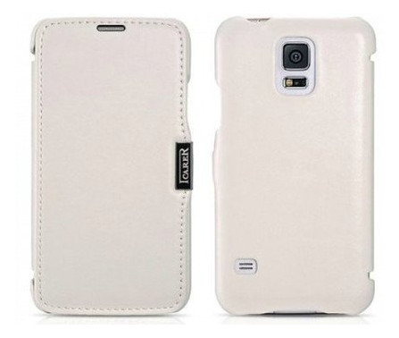 Чохол iCarer для Samsung Galaxy S5 Luxury White side-open (RS960001) фото №1