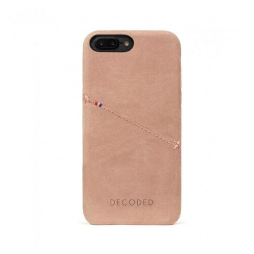 Чохол Decoded Leather Back Cover для iPhone 7 Plus рожевий (D6IPO7PLBC3RE) фото №1