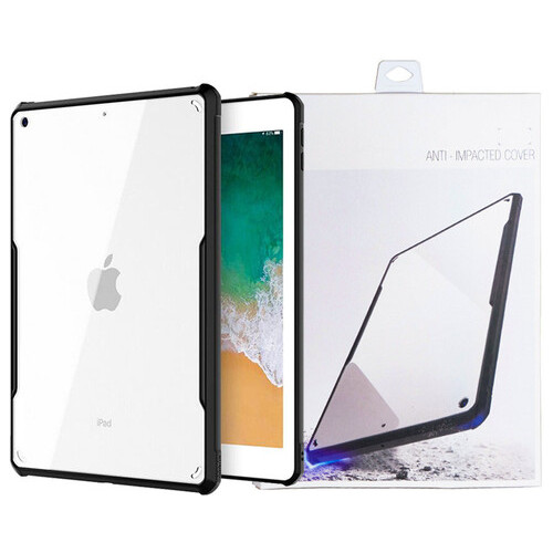TPU PC чохол Xundd з посиленими кутами Apple iPad 10.2 (2019) (2020) (2021) Чорний фото №1