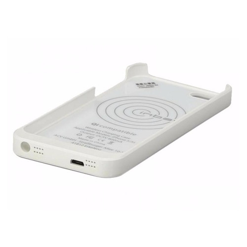 Чохол для бездротової зарядки ACV 240000-20-01 для iPhone 5/5S White фото №2