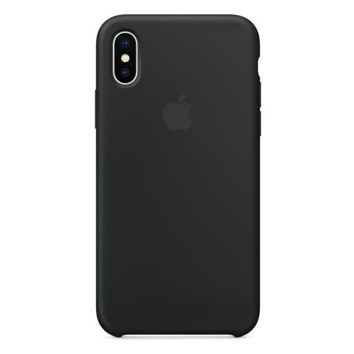Чехол для смартфона Apple iPhone X Silicone Case Black фото №1