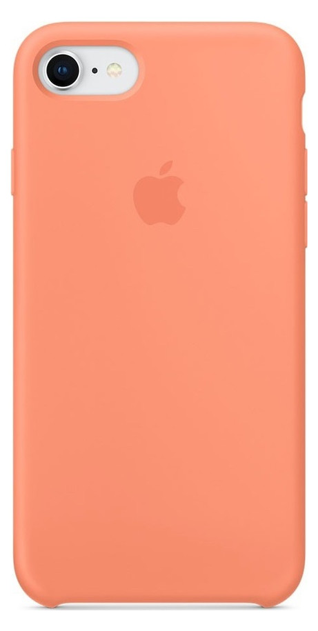 Apple Silicone Case iPhone 8/7 персиковий (OEM) фото №1
