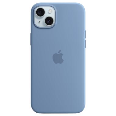 Чохол Apple iPhone 15 Silicone Case with MagSafe Winter Blue (MT0Y3ZM/A) фото №1