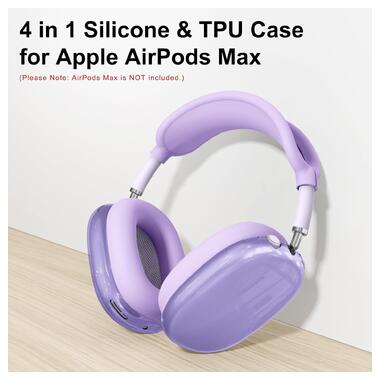Чехол Apple Airpods Max Ear Cups/Ear Pad/Headband Cover Purple (ARS83291) фото №2