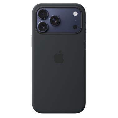 Чехол к мобильному телефону Apple iPhone 17 Pro Max Silicone with MagSafe Black Model A3560 (MGFR4ZM/A) фото №3