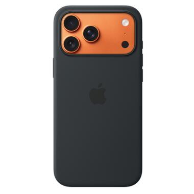 Чехол к мобильному телефону Apple iPhone 17 Pro Max Silicone with MagSafe Black Model A3560 (MGFR4ZM/A) фото №4