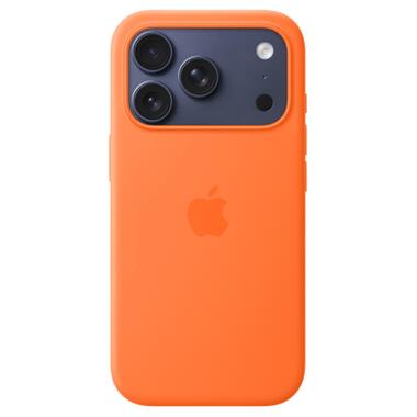 Чехол к мобильному телефону Apple Silicone iPhone 17 Pro Orange Model A3559 (MGFE4ZM/A) фото №2