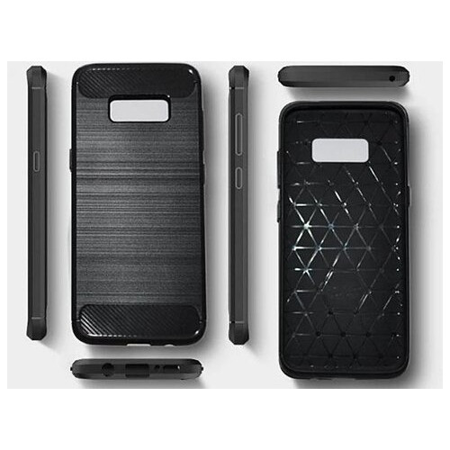 Чохол PRIMO Carbon Fiber Series для Samsung S8 Plus (SM-G955) - Black фото №3