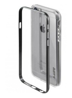 Чохол Laut Exo-Frame Aluminium bampers для iPhone 6 plus/6s plus Silver (LAUT_IP6P_EX_SL) фото №1