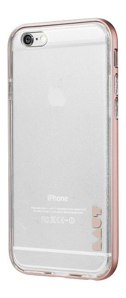 Чохол Laut Exo-Frame Aluminium bampers для iPhone 6 plus/6s plus Rose gold (LAUT_IP6P_EX_RG) фото №1