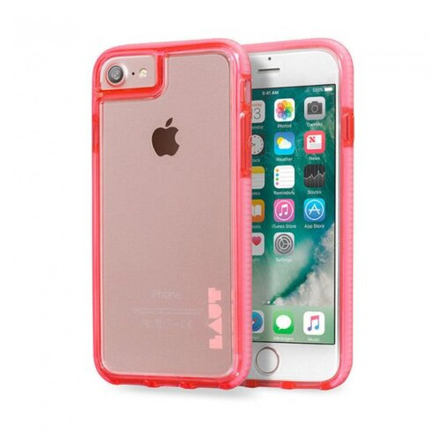 Чохол Laut FLURO для iPhone 7 pink (LAUT_IP7_FR_P) фото №1