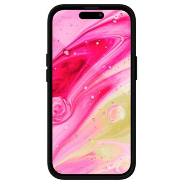 Чехол-накладка LAUT SHIELD для iPhone 14 Pro с защитой IMPKT Cell Technology (4,2м) и гибридным дизайном - внутренним полумягким и жестким внешнем чехлами, цвет черный (L_IP22B_SH_BK) фото №3