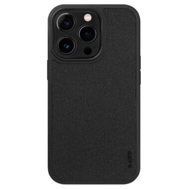 Чохол-накладка LAUT URBAN PROTECT для iPhone 14 Pro з MagSafe та захистом IMPKT Cell Technology (4,2м) з комбінації захисної тканини CORDURA та TPU корпусу, колір чорний (L_IP22B_UP_BK) фото №3