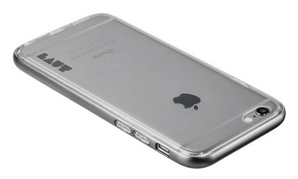 Чохол-бампер Laut exo-frame for iPhone 6 silver (LAUT_IP6_EX_SL) фото №1