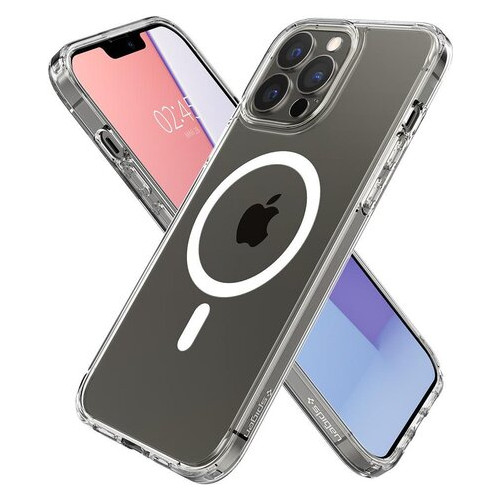 Чохол Spigen Apple Iphone 13 Pro Ultra Hybrid Mag Safe White (ACS03267) фото №11