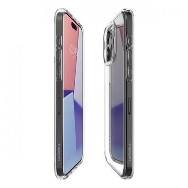 Чохол Spigen Apple iPhone 15 Pro Ultra Hybrid, Crystal Clear (ACS06707) фото №6