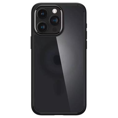 Чохол Spigen Apple iPhone 15 Pro Ultra Hybrid MagFit, Frost Black (ACS06720) фото №2