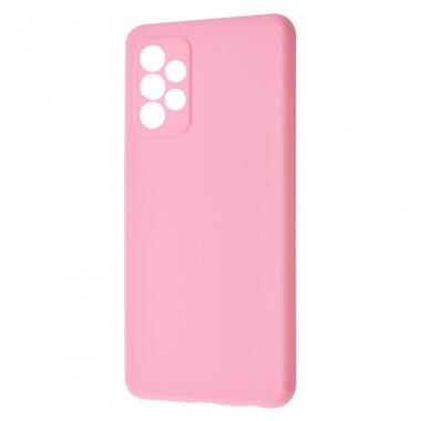 Чохол-накладка WAVE Full Silicone Cover для Samsung Galaxy A72 (A725) (Light pink) фото №1