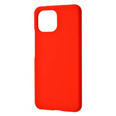 Чохол-накладка WAVE Full Silicone Cover для Xiaomi Mi 11 Lite (Red) фото №1