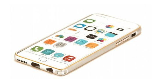 Бампер Remax для iPhone 6 Metal Golden фото №1