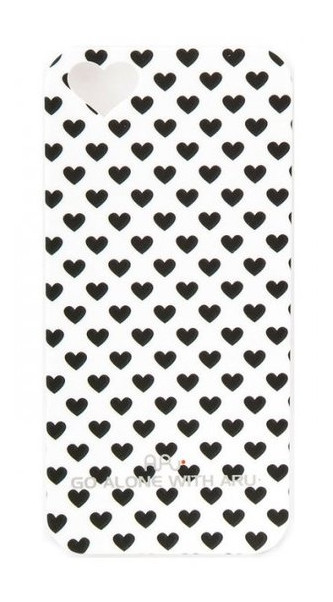 Чохол ARU для iPhone 5S Hearts Black фото №1