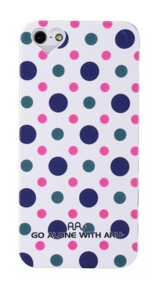 Чохол ARU для iPhone 5S Cutie Dots White фото №1
