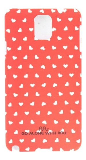 Чохол ARU для Samsung Galaxy Note 3 Hearts Red фото №1