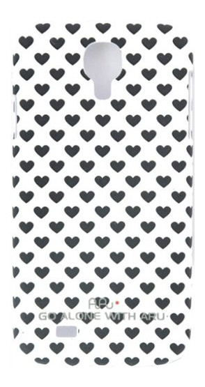 Чохол ARU для Samsung Galaxy S4 Hearts Black фото №1