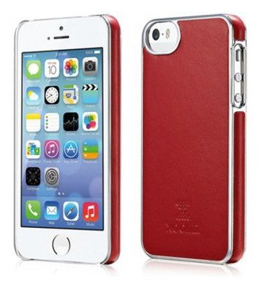 Чохол Xoomz для iPhone 5/5S Luxury Electroplating Red back cover (XIP505) фото №1