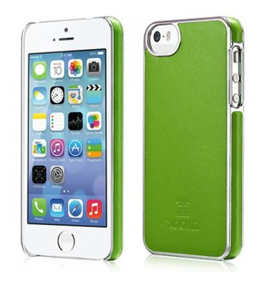 Чохол Xoomz для iPhone 5/5S Luxury Electroplating Green back cover (XIP505) фото №1