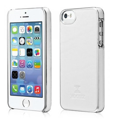 Чохол Xoomz для iPhone 5/5S Luxury Electroplating White back cover (XIP505) фото №1