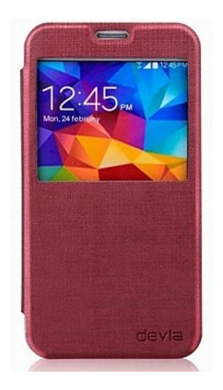 Чохол Devia для Samsung Galaxy S5 Tallent Red Wine фото №1