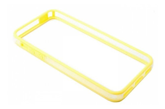 Бампер Devia для iPhone 5/5S Crystal Yellow фото №1