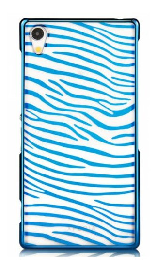 Чохол Vouni для Sony Xperia Z2 Glimmer Zebra Blue фото №1
