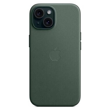 Чохол FineWoven Case with MagSafe Original for Apple iPhone 15 (OEM) - Evergreen (ARM71975) фото №1