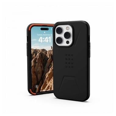 Чeхол-накладка Urban Armor Gear Civilian Magsafe для Apple iPhone 14 Pro Black (114038114040) фото №2