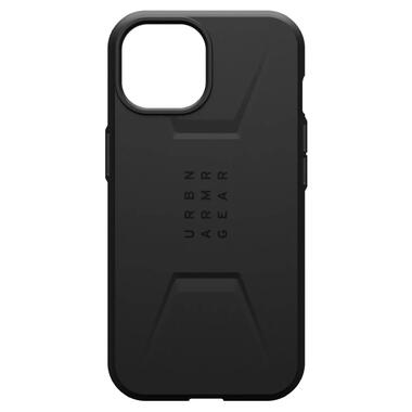 Чeхол-накладка Urban Armor Gear Civilian Magsafe для Apple iPhone 15 Black (114287114040) фото №7