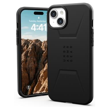 Чeхол-накладка Urban Armor Gear Civilian Magsafe для Apple iPhone 15 Plus Black (114306114040) фото №1