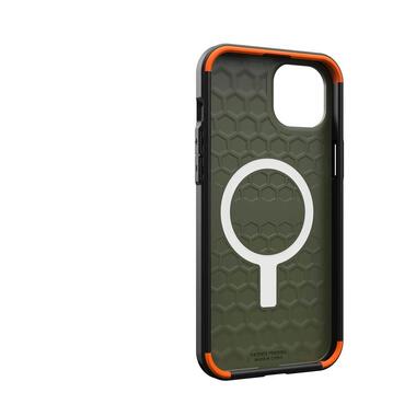 Чeхол-накладка Urban Armor Gear Civilian Magsafe для Apple iPhone 15 Plus Olive Drab (114306117272) фото №10