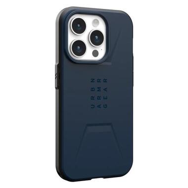 Чeхол-накладка Urban Armor Gear Civilian Magsafe для Apple iPhone 15 Pro Mallard (114275115555) фото №3