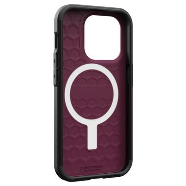 Чeхол-накладка Urban Armor Gear Civilian Magsafe для Apple iPhone 15 Pro Max Bordeaux (114295119049) фото №7