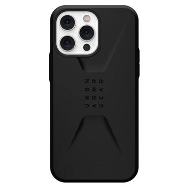 Чeхол-накладка Urban Armor Gear Civilian для Apple iPhone 14 Pro Max Black (114043114040) фото №1