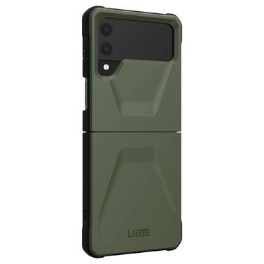 Чeхол-накладка Urban Armor Gear Civilian для Samsung Galaxy Flip 4 SM-F721 Olive (214007117272) фото №3