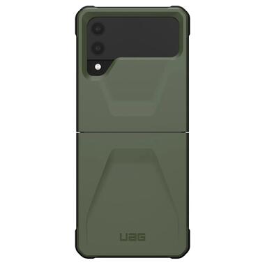 Чeхол-накладка Urban Armor Gear Civilian для Samsung Galaxy Flip 4 SM-F721 Olive (214007117272) фото №2